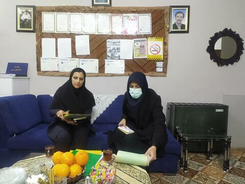بازدیدکارشناس دفتر مراقبت خانه های بهزیستی کشوراز خانه های مراقبت بهزیستی استان