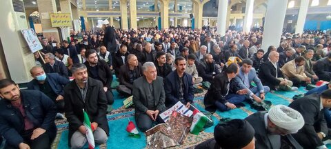 گزارش تصویری / حضور پرشور و حماسی مجموعه بهزیستی استان در مراسم بزرگداشت یوم الله نهم دی