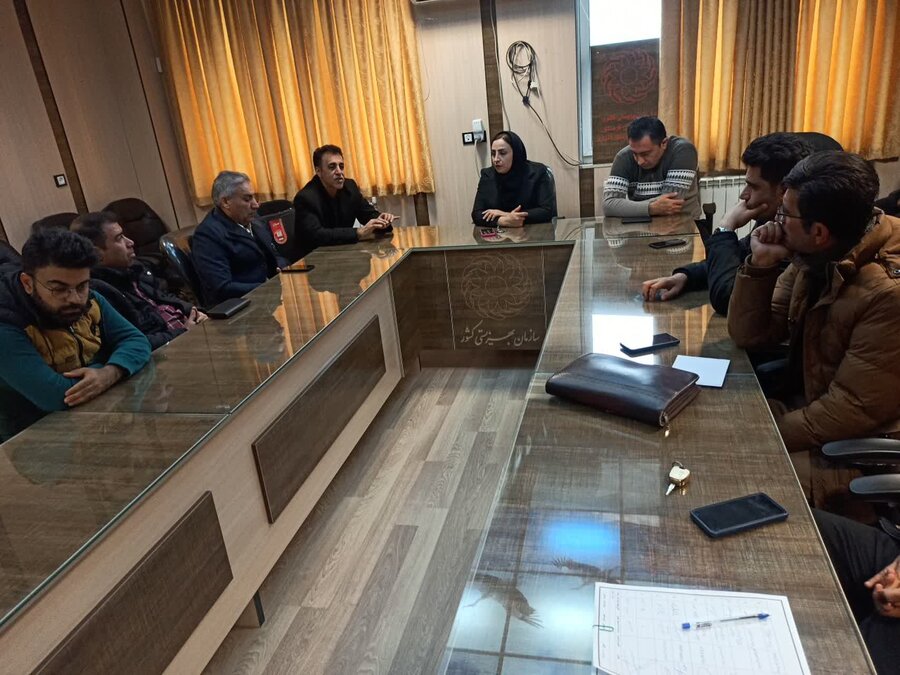 برگزاری جلسه توجیهی انتخابات در کامیاران 