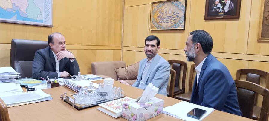 دیدار رئیس سازمان بهزیستی کشور با رئیس کمیسیون برنامه و بودجه مجلس شورای اسلامی