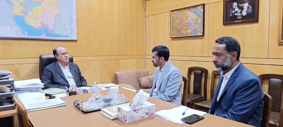 دیدار رئیس سازمان بهزیستی کشور با رئیس کمیسیون برنامه و بودجه مجلس شورای اسلامی