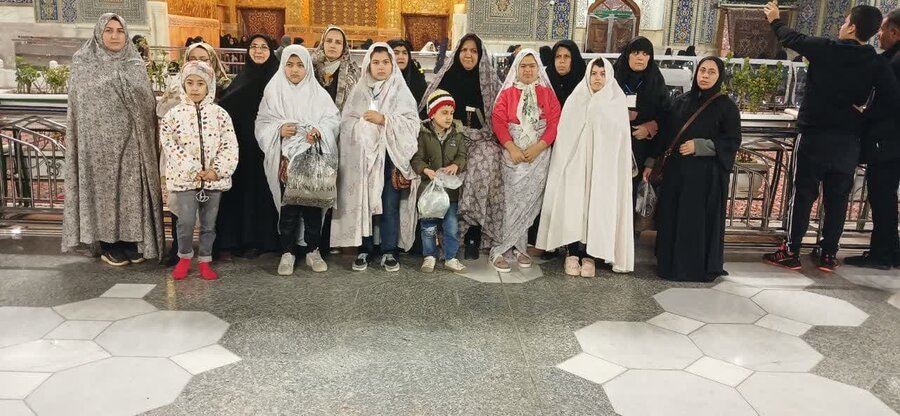 گزارش تصویری| اعزام معلولان ذهنی تحت پوشش اردبیل به مشهد مقدس