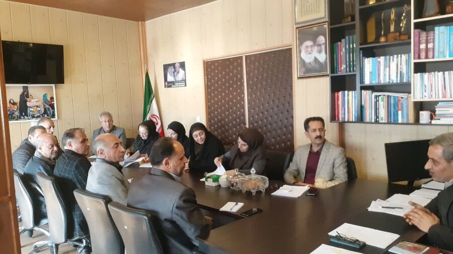جلسه شورای معاونین بهزیستی کردستان