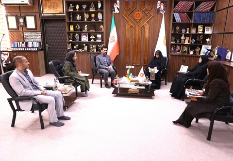 گزارش تصویری| دیدار مشاور وزیر ارشاد با رئیس سازمان بهزیستی کشور