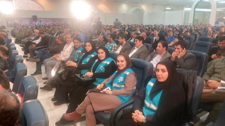 مراسم اختتامیه دومین رویداد مدیریت بحران ایران قوی
