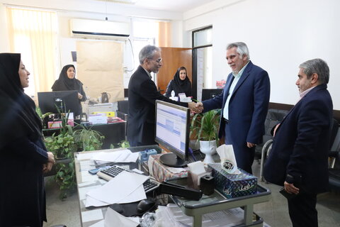 گزارش تصویری| دیدارسرپرست بهزیستی استان با کارکنان ستادی بهزیستی بوشهر