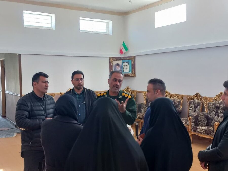 بازدید معاون سپاه استان کردستان از مرکز رهایی از اعتیاد کامیاران 
