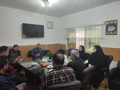 نکا| جلسه هماهنگی ساخت مسکن مددجویی با گروه جهادی برکت شهرستان نکا