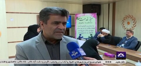 ببینیم|گزارش صدا و سیما از میزخدمت قضایی در بهزیستی خوزستان