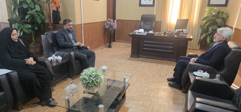 کوار|دیدار مدیر کل و مشاور اجرایی مدیرکل بهزیستی فارس با فرماندار شهرستان کوار