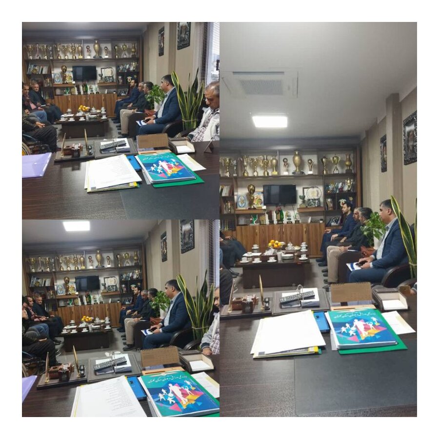 نشست صمیمی سرپرست بهزیستی استان گلستان و مدیرکل ورزش جوانان با روسای هیاتهای ورزشی استان گلستان