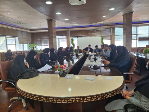 جلسه هم اندیشی سرپرست اداره کل بهزیستی استان با مراکز مثبت زندگی شهرستان بویراحمد