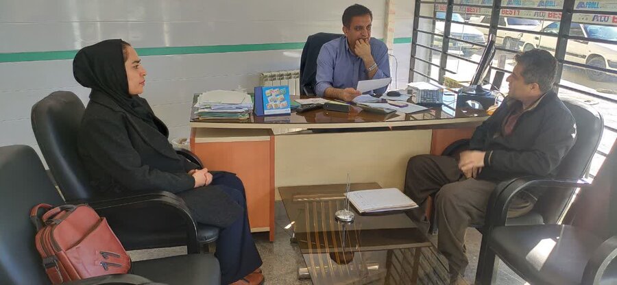 سروآباد/نشست مدیر بهزیستی با بانکهای عامل شهرستان مریوان