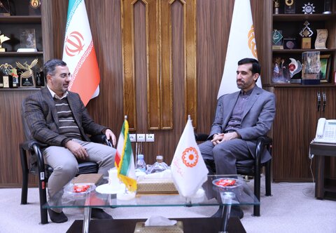 گزارش تصویری| دیدار شهردار منطقه ۲۰ تهران با رئیس سازمان بهزیستی کشور