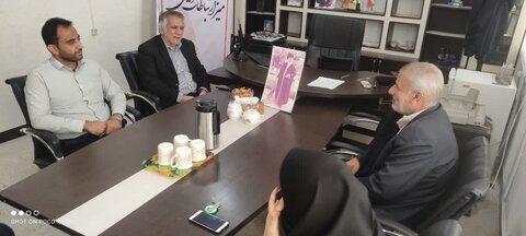دیدار سرپرست بهزیستی استان بوشهر با کارکنان بهزیستی شهرستان دشتی