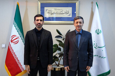 گزارش تصویری| دیدار رئیس سازمان بهزیستی کشور با رئیس ستاد اجرایی فرمان امام