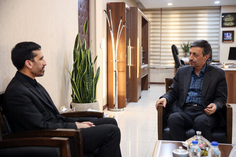 دیدار رئیس سازمان بهزیستی کشور با رئیس ستاد اجرایی فرمان امام