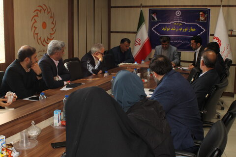 جلسه هم اندیشی بهزیستی خوزستان  با رؤسای بانک های عامل استان