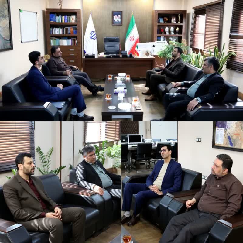 علیرضا طاهری زاده با رئیس سازمان مدیریت و برنامه ریزی استان گلستان دیدار کرد