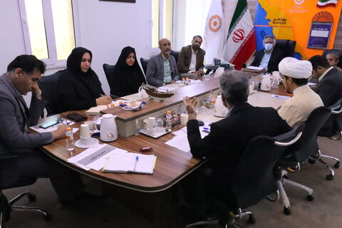 جلسه ستاد هماهنگی برنامه های دهه فجر در بهزیستی استان بوشهر برگزار شد