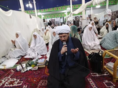 گزارش تصویری| برگزاری مراسم اعتکاف در مساجد شهرستان بناب