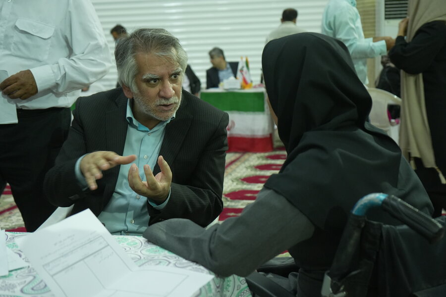 برنامه های سفر سرپرست بهزیستی استان بوشهر در سفر به شهرستان کنگان