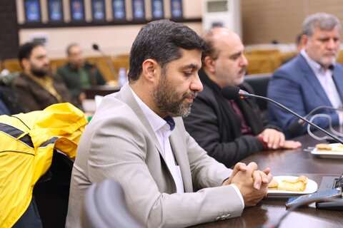 جلسه تسهیل گران آستان قدس رضوی در منطقه 12 شهرداری تهران