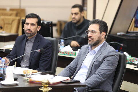 جلسه تسهیل گران آستان قدس رضوی در منطقه 12 شهرداری تهران