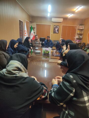 رامسر| برگزاری نشست روشنگری جهاد تبیین در اداره بهزیستی شهرستان رامسر