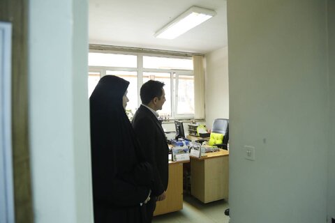 بازدید معاون  سلامت اجتماعی بهزیستی استان تهران از شیرخوارگاه آمنه 