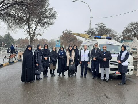 گزارش تصویری | ادای احترام کارکنان بهزیستی قزوین به مقام شامخ شهدای استان