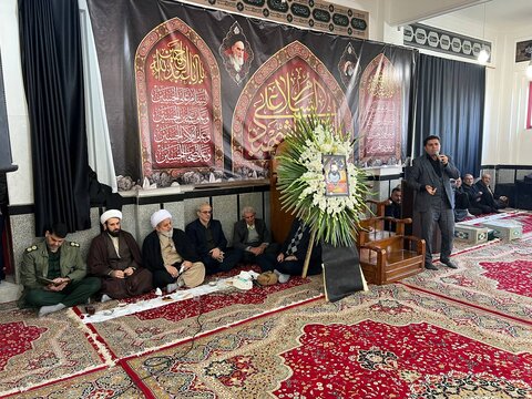 حضور مدیرکل بهزیستی مازندران در مراسم ترحیم همسر شهید محمد تقی عظیمی