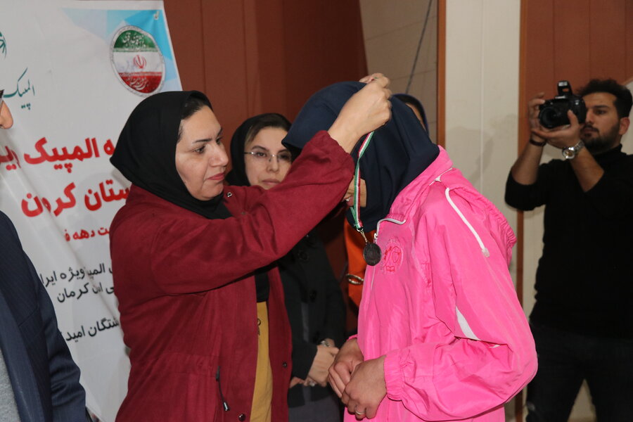نخستین المپیک ویژه افراد دارای معلولیت ذهنی استان کرمان برگزارشد