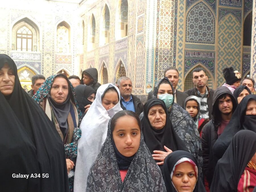 اعزام مددجویان بهزیستی استان لرستان به مشهد مقدس
