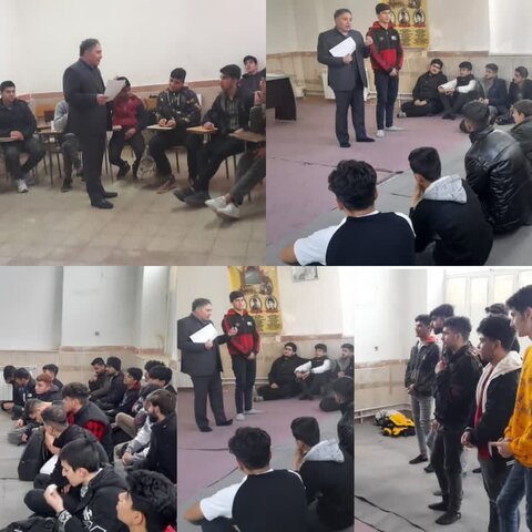 اجرای برنامه آگاه‌سازی دانش آموزان در شهرستان علی آباد کتول