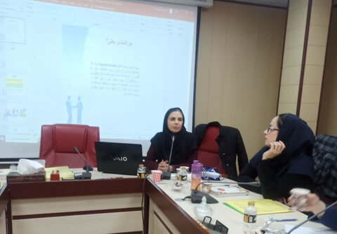 جلسه آموزشی با موضوع مهارت جرأت مندی برای مراکز مثبت زندگی بهزیستی استان البرز برگزار شد