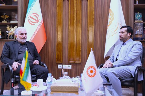 دیدار آقای محمدی رئیس سازمان زندانها با رئیس سازمان بهزیستی کشور