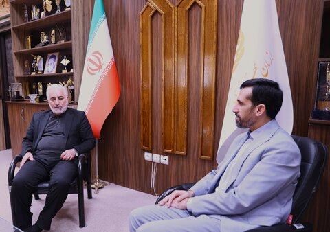 دیدار آقای محمدی رئیس سازمان زندانها با رئیس سازمان بهزیستی کشور