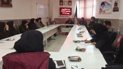 بیجار | دومین‌ جلسه جهاد تبیین با موضوع انتخابات ویژه کارکنان