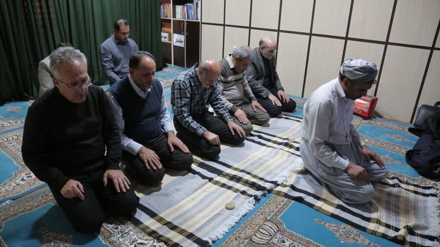 جلسه هم اندیشی ستاد اقامه نماز بهزیستی کردستان