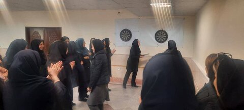 فیروزکوه | برگزاری مسابقات دارت و مچ اندازی