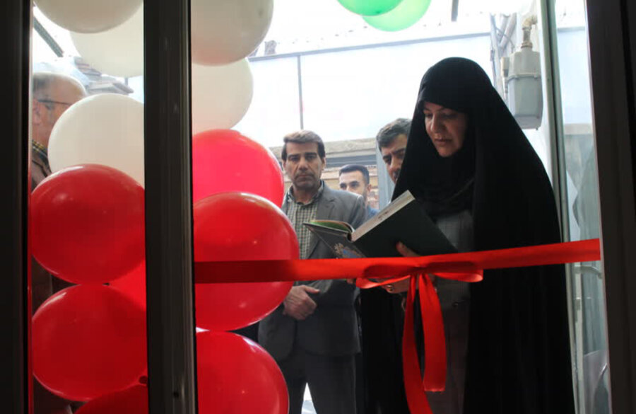 آئین افتتاح مرکز توانبخشی و حرفه آموزی معلولین پسرانه بالای ۱۴ سال (رامان) برگزار شد