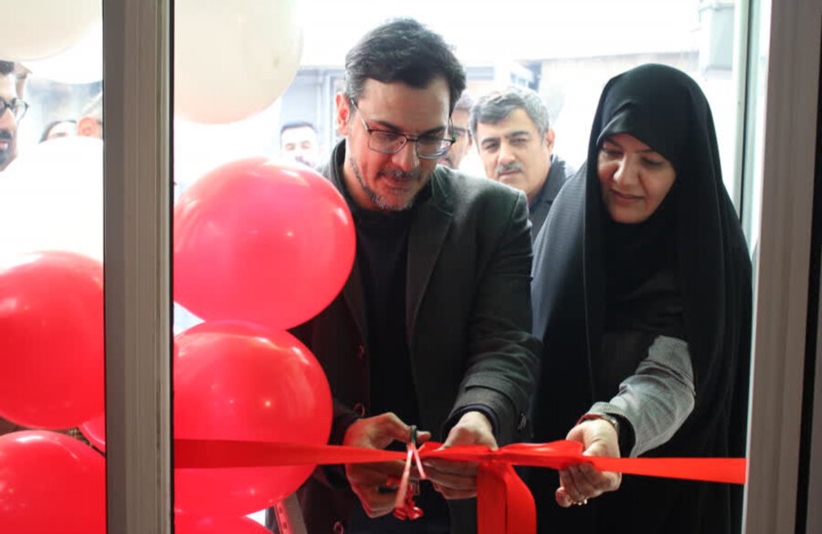 آئین افتتاح مرکز توانبخشی و حرفه آموزی معلولین پسرانه بالای ۱۴ سال (رامان) برگزار شد