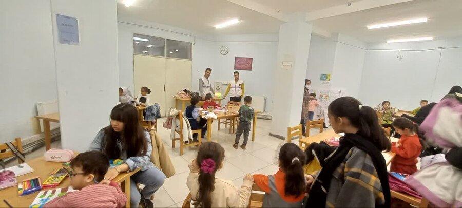 مریوان / اجرای طرح بینایی سنجی و مسابقه نقاشی نوآموزان مراکز پیش دبستانی