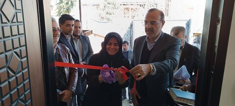 میاندورود| افتتاح مسکن خانواده دو عضو دارای معلولیت همزمان با دهه فجر در شهرستان میاندورود 