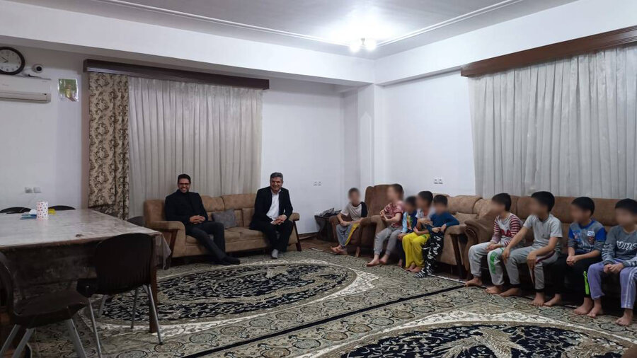 رودسر | بازدید شبانه سرپرست بهزیستی گیلان از خانه شبانه روزی کودک و نوجوان امام حسن مجتبی(ع) در شهرستان رودسر