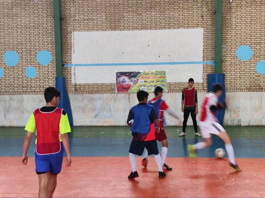 شمیرانات | مسابقه فوتسال جام فجر ١٤٠٢  با مشارکت فرزندان مرکز فیاض بخش لواسان