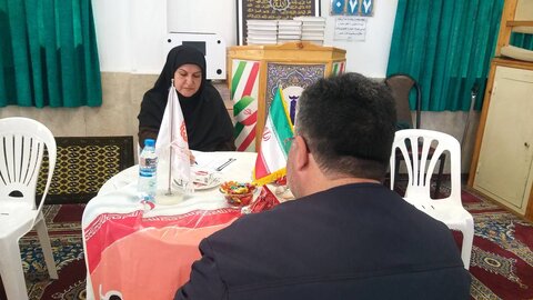 تنکابن | میز ارتباط مردمی بهزیستی در محل نماز جمعه بخش نشتا شهرستان تنکابن برگزار شد