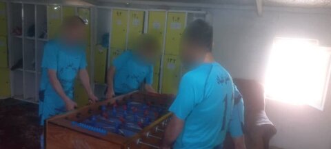 ساوجبلاغ | برگزاری مسابقات ورزشی در کمپ های ترک اعتیاد تحت نظارت بهزیستی شهرستان ساوجبلاغ