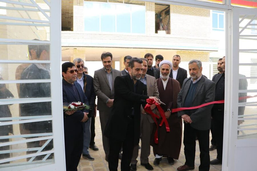 برگزاری آیین افتتاح ساختمان جدید موسسه خیریه و غیرانتفاعی نورآدین شهرستان بهاباد 